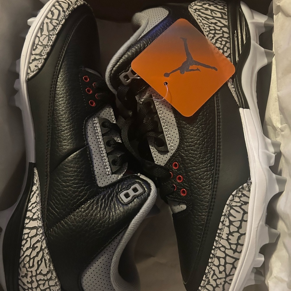 Jordan Black and Gray Sneakers with Athletic Silhouette